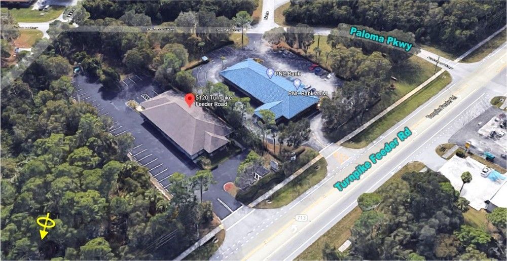 Office/Medical Space: 5120 Turnpike Feeder Rd, Fort Pierce, FL 34951